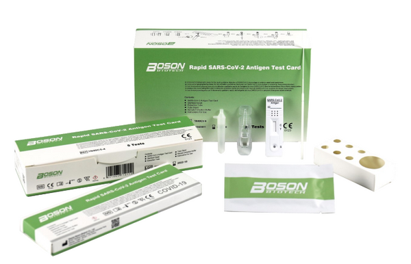 BOSON Biotech COVID-19 Ag Rapid Test Box  (20 Testing kits)
